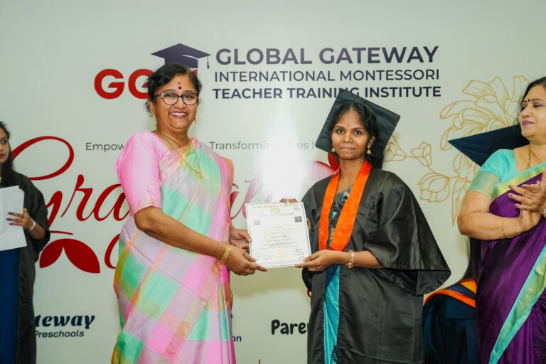 certified montessori teacher training chennai